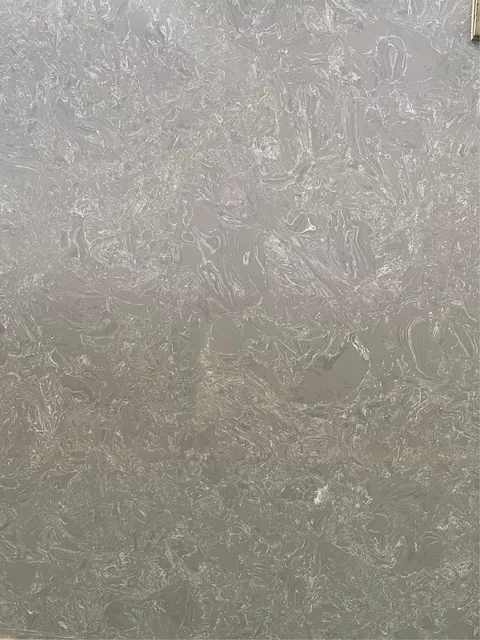 gray engineered stone slab, with an uncluttered setting