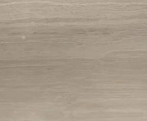 cream-beige stone slab, with a single full slab and fine veining, in a close surface view