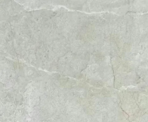 gray stone slab, with fine veining and a matte finish, in a close surface view