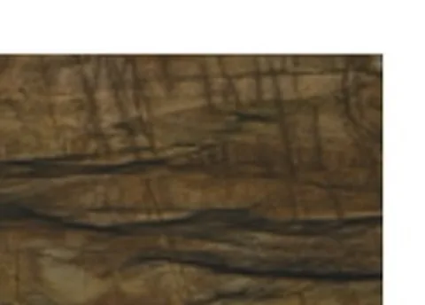 multicolored stone slab, with banded onyx-like striping, in a close surface view