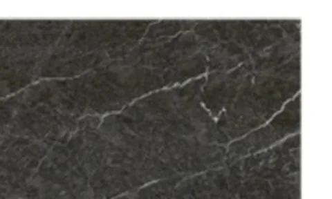 gray stone slab, with angular breccia fragments, in a close surface view